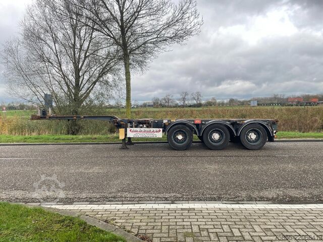 Container transport Pacton T3-010 Multi / Lift-Axle / NL Trailer
