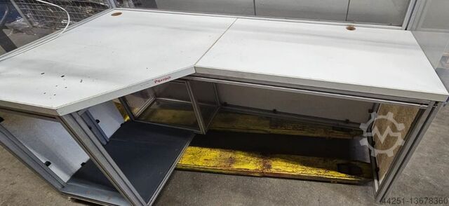 Workplace workbench desk Bosch Rexroth AG Arbeitsplatz