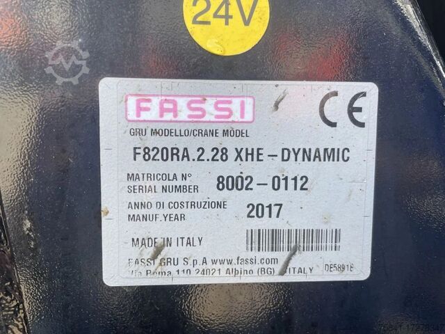 Crane truck Mercedes-Benz Arocs 3251 AROCS 3251 8x2 FASSI F820RA.2.28
