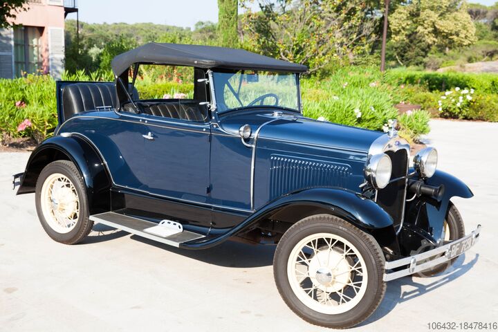 Voiture de Collection avec certification FORD FORD 1930 Model A Roadster de-luxe