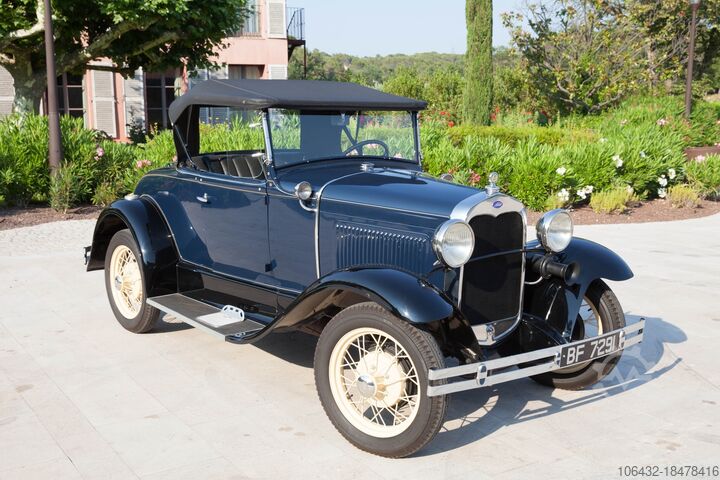 Voiture de Collection avec certification FORD FORD 1930 Model A Roadster de-luxe