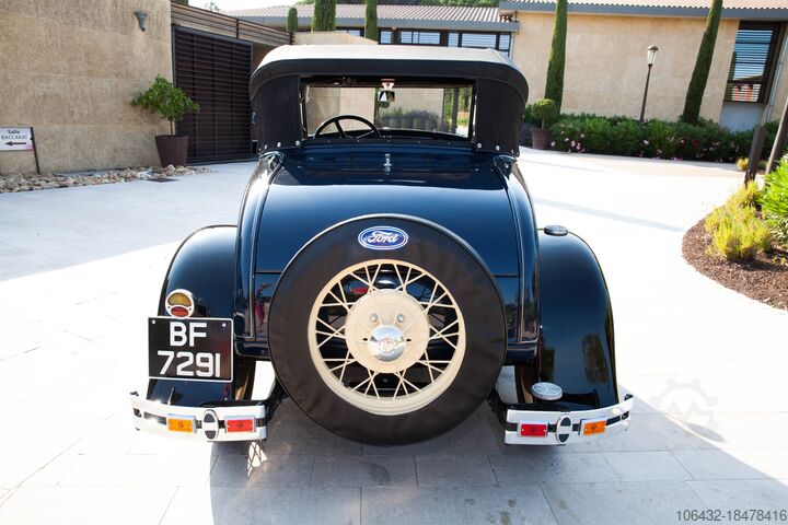 Voiture de Collection avec certification FORD FORD 1930 Model A Roadster de-luxe
