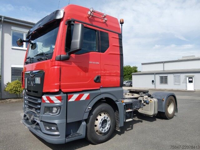 Standard tractor unit MAN TGX 18.470 BL Kipphydraulik Retarder Alu