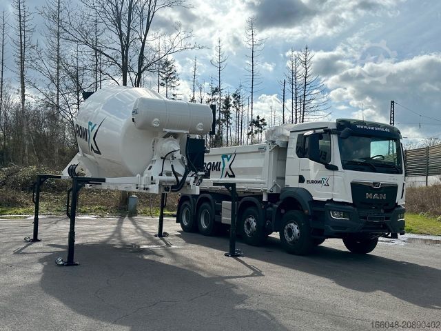 Other MAN TGS 41.480 8x4 WECHSELSYSTEM KIPPER+MISCHER