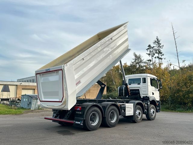 Tipper truck MAN TGS 41.480 BB 8X4 Euromix Mulden Kipper HARDOX