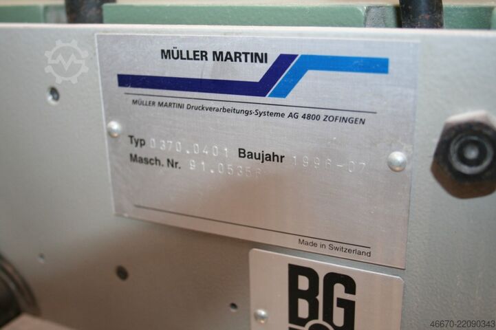 Saddle stitcher Müller Martini Prima