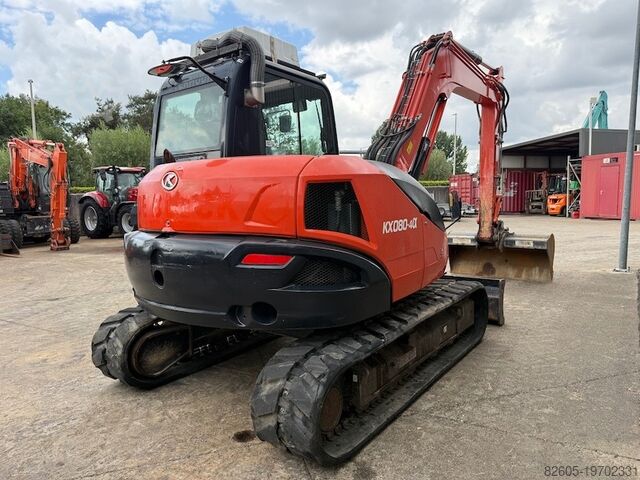 Midi excavator Kubota KX 080-4