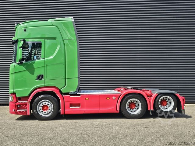 Standard-SZM Scania S660 V8 6X2 BOOGIE / RETARDER / FULL AIR / 2 TANKS