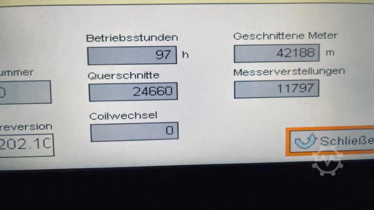 Slitting line Krasser CENTURIO 1250