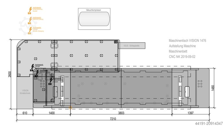 CNC Reichenbacher Vision 1 MNR 1476 Reichenbacher Vision 1 MNR 1476