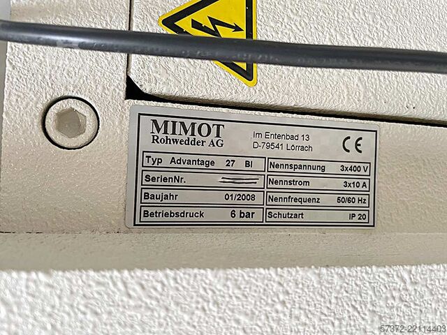 Bestückungsautomat Mimot Advantage 27 BI