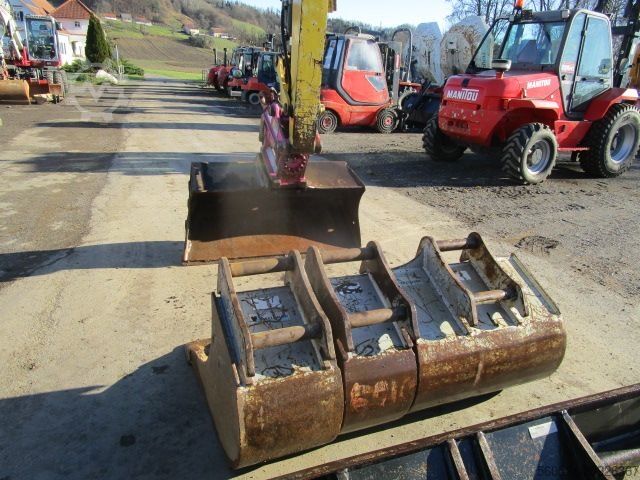 Minibagger Yanmar VIO 57 - POWERTILT + Schnellwechsler + 4 Löffel