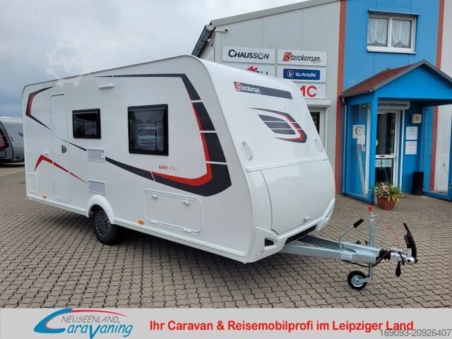 Wohnwagen STERCKEMAN Easy 472LJ*MJ25*Solar*Dusche*2480¤ sparen