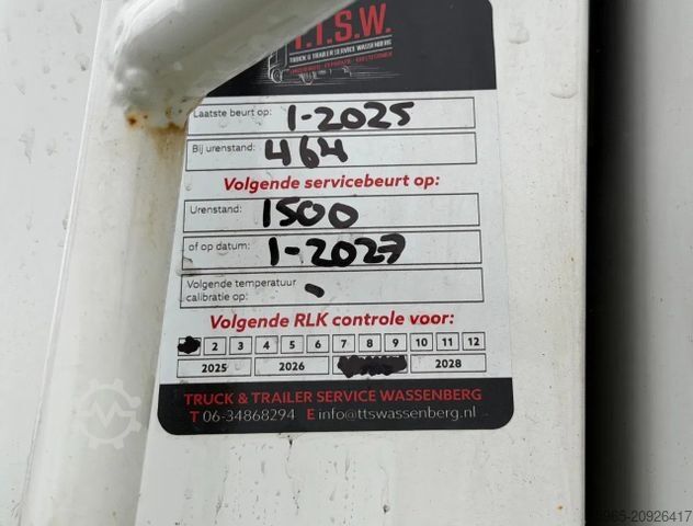 Kühlauflieger LAMBERET THERMO KING SLX300 WITH ONLY 763 HOURS !!! NEW A