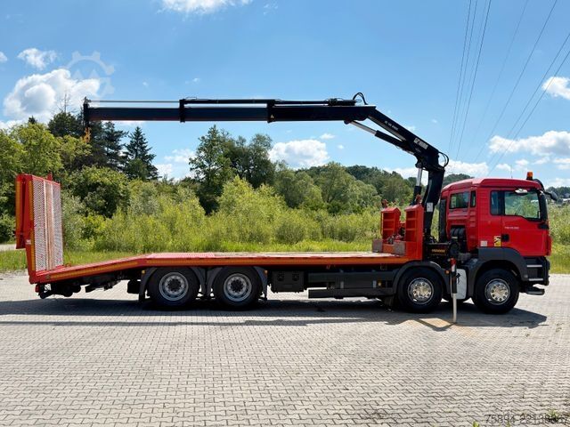 Car carrier truck MAN TGS 35.360* Abschleppwagen 7,80m * KRAN/ FUNK