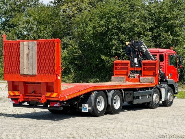 Car carrier truck MAN TGS 35.360* Abschleppwagen 7,80m * KRAN/ FUNK