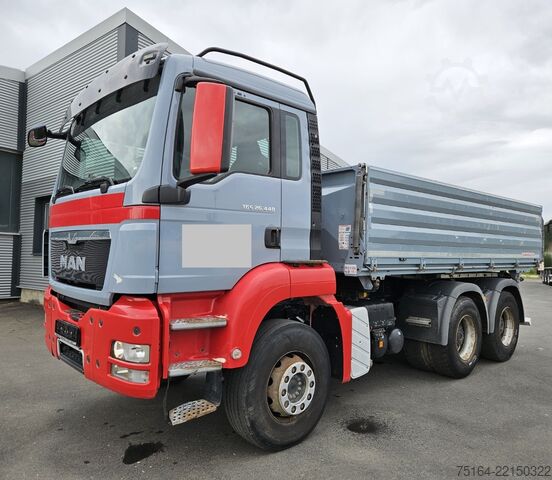 Three-sided tipper truck MAN 26.440 FK 6x4