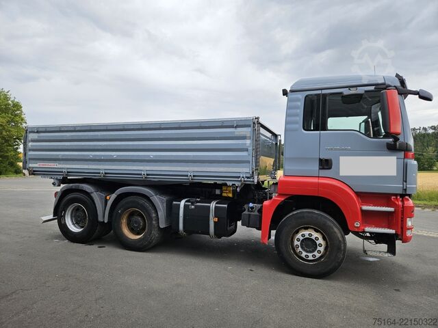 Three-sided tipper truck MAN 26.440 FK 6x4