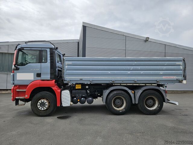 Three-sided tipper truck MAN 26.440 FK 6x4