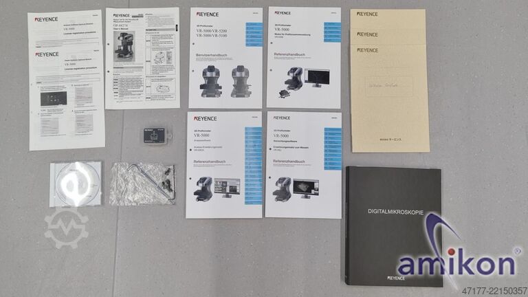 Profilometer Keyence VR-5000 + VR-5200