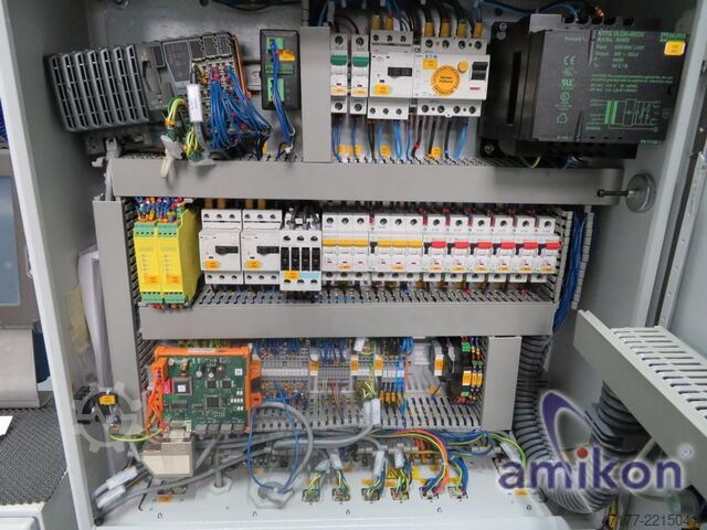 Test station for adhesive heads included DÜRR 5 Robotergeführte Kleberköpfe