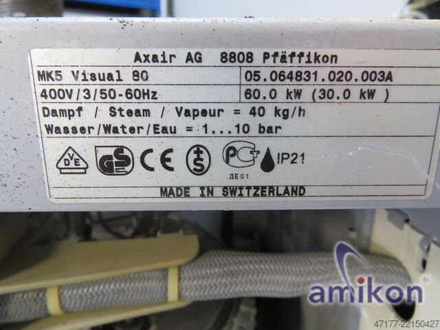 Resistance steam humidifier Defensor Mk5 Visual Doppeleinheit gross 80