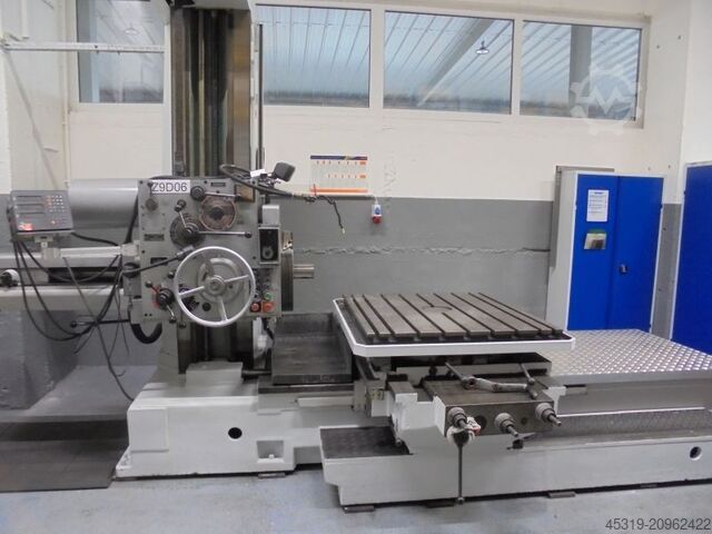 Floor type boring mill, horizontal boring mill TOS VARNSDORF W9