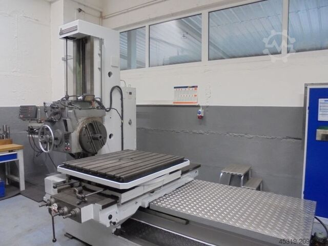 Floor type boring mill, horizontal boring mill TOS VARNSDORF W9