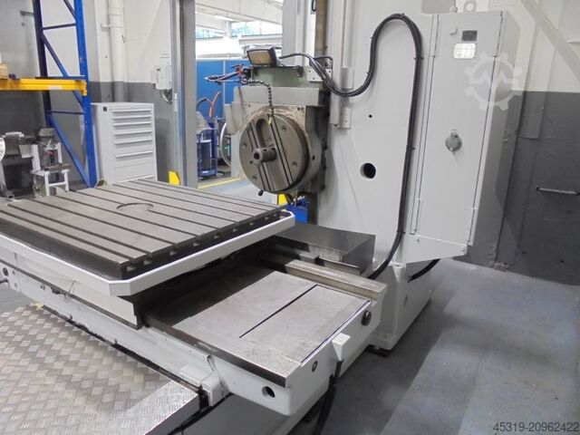 Floor type boring mill, horizontal boring mill TOS VARNSDORF W9