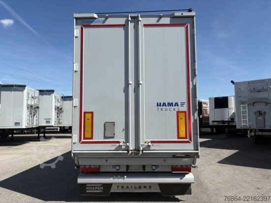 Walking floor semitrailer KNAPEN K100/KT01, 10 MM, LIFTACHSE, ROLLPLANE, FUNK