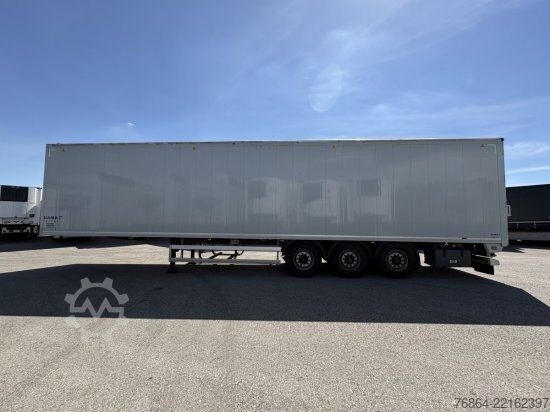 Walking floor semitrailer KNAPEN K100/KT01, 10 MM, LIFTACHSE, ROLLPLANE, FUNK