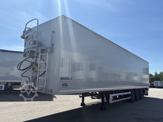 Walking floor semitrailer KNAPEN K100/KT01, 10 MM, LIFTACHSE, ROLLPLANE, FUNK
