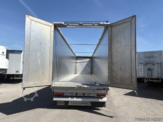 Walking floor semitrailer KNAPEN K100/KT01, 10 MM, LIFTACHSE, ROLLPLANE, FUNK