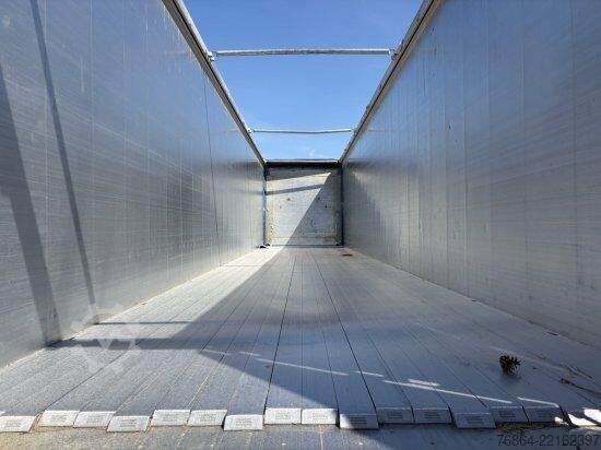 Walking floor semitrailer KNAPEN K100/KT01, 10 MM, LIFTACHSE, ROLLPLANE, FUNK