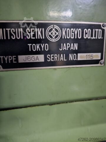 Horizontal machining center Mitsui Seiki J6GA, J4GB,J6B,