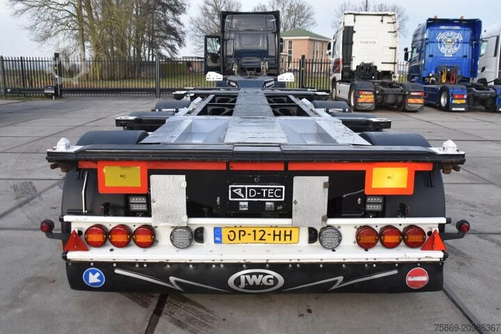 Container transportation D-TEC FLEXITRAILER - ADR FL - ALL CONNECTIONS - LIFT ...