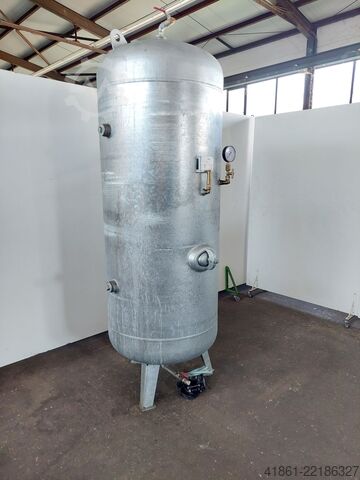 Hot-dip galvanized vertical compressed air tank VIG-MAGNET 1000 L