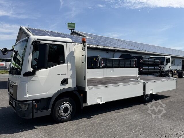 Pick-up van man TGL 8.190 BL Alu Pritsche 6.10m! AHK Maul + 3.5T