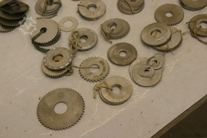 Disc cutters, approx. 100 pieces Stahl verschiedene Durchmesser