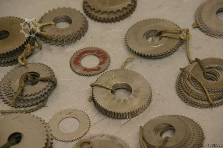 Disc cutters, approx. 100 pieces Stahl verschiedene Durchmesser