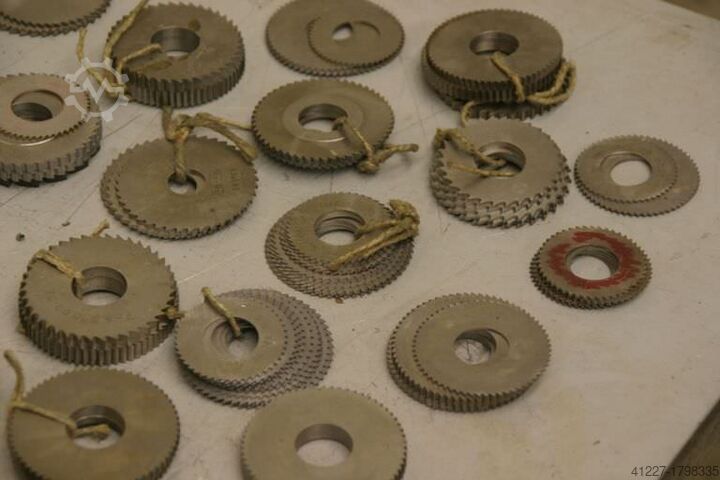 Disc cutters, approx. 100 pieces Stahl verschiedene Durchmesser