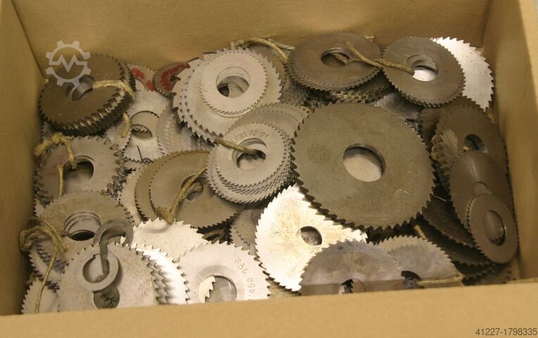 Disc cutters, approx. 100 pieces Stahl verschiedene Durchmesser