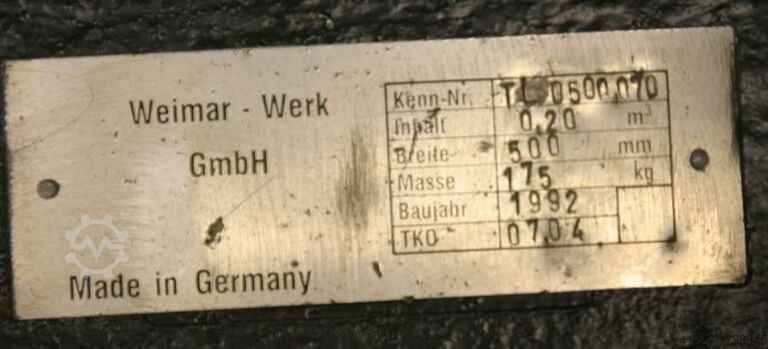 Baggerlöffel Weimar Breite 50 cm