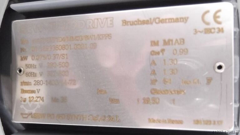 Förderband Grenzebach ZFT