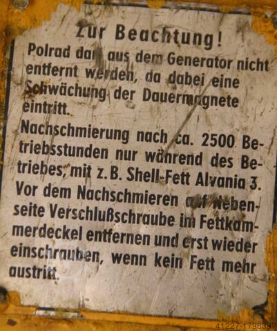 Flaschenrüttler mit 2 Flaschen Wacker mit Dieselmotor