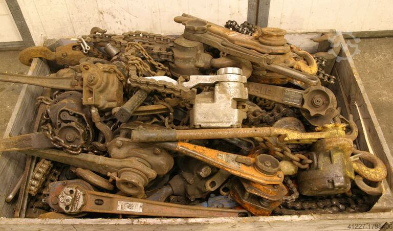 Lever chain hoist, 30 pieces YALE 750-3200 kg