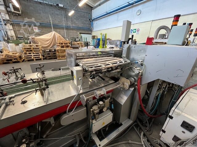 Macchina per cellophanatura riviste e li SITMA spa cellofanatrice per riviste e libri 1005