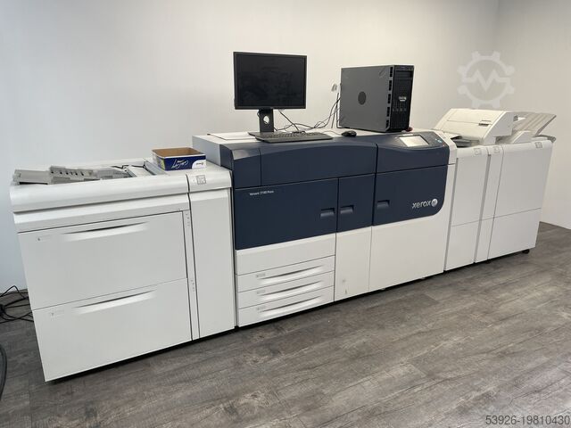 Digital printing machine Xerox Versant 3100 Press incl. Booklet finisher, Paperdeck, FreeFlow