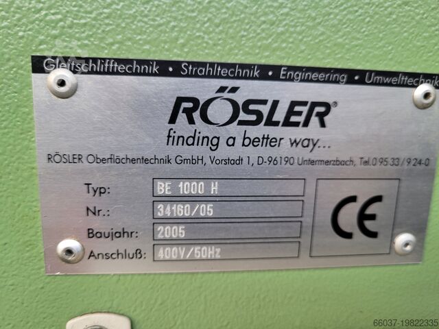 Vibratory finishing system Rösler R 420