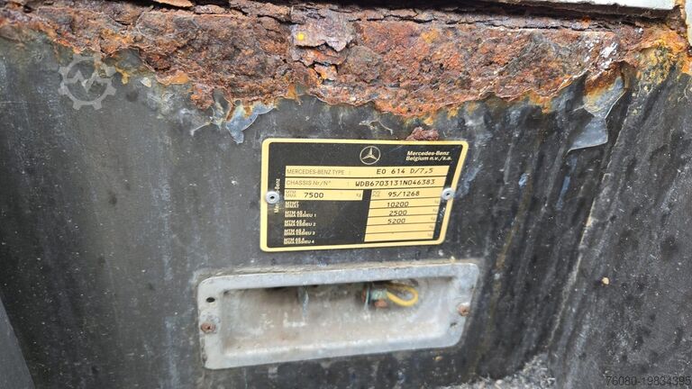 Stadtbus Mercedes-Benz Vario 614 (BELGIAN BUS / 34 SEATS / MANUAL PUMP...